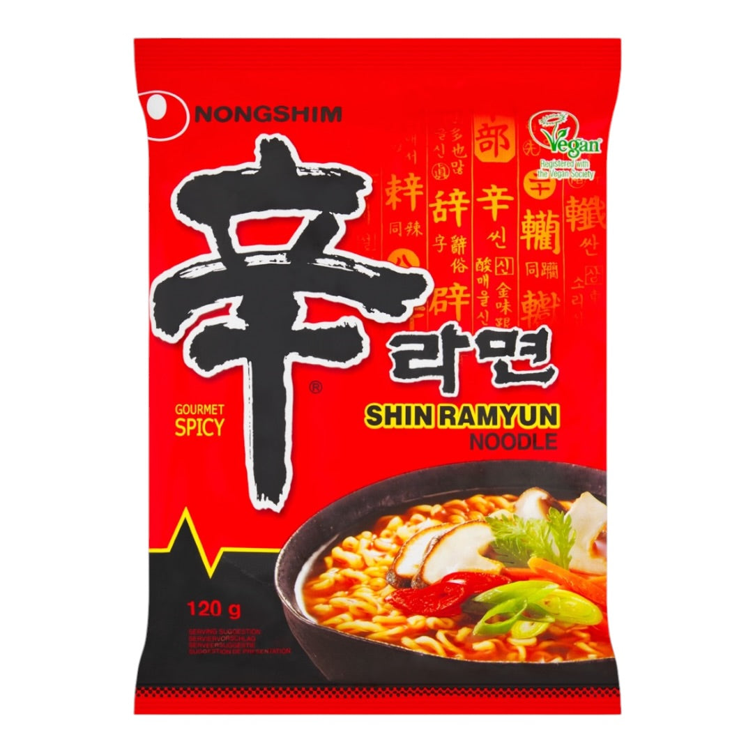 Nongshim Shin Ramyun Gourmet Spicy Noodle 120g