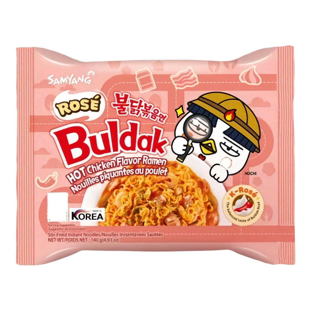 Samyang Buldak Rosé Hot Chicken Flavour Ramen 140g