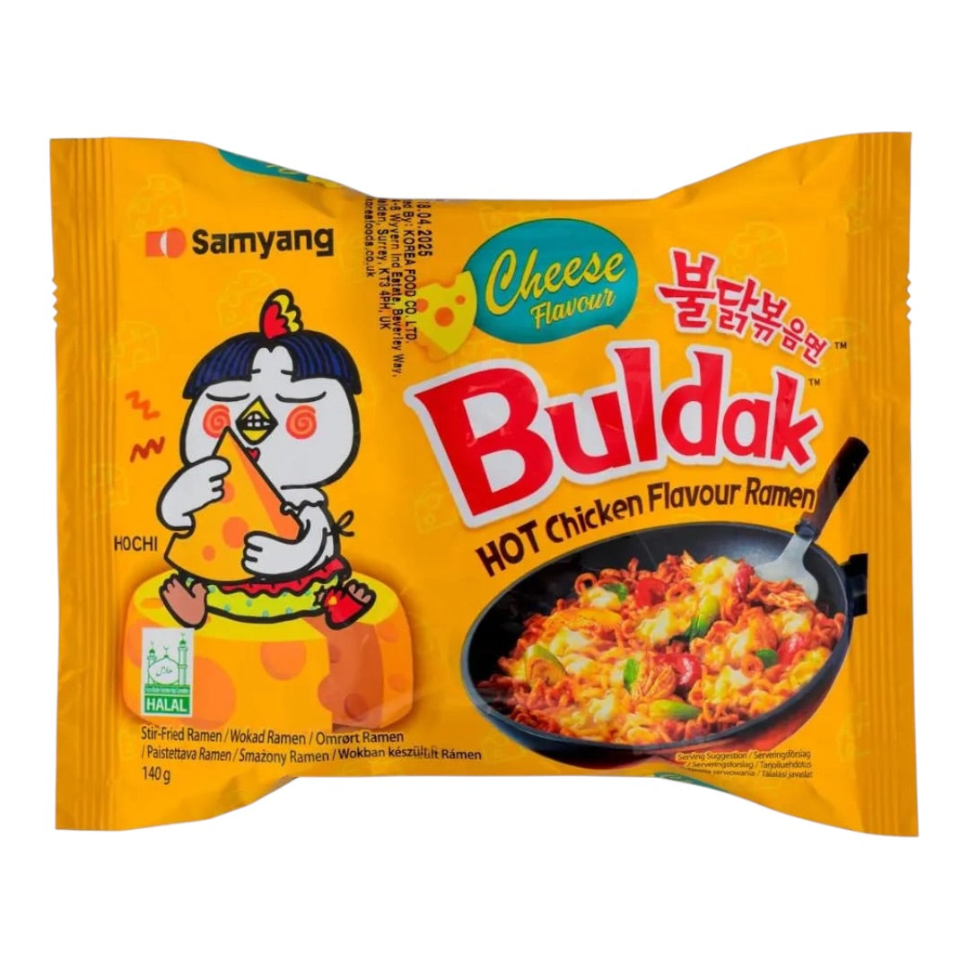 Samyang Buldak Cheese Hot Chicken Flavour Ramen 140g