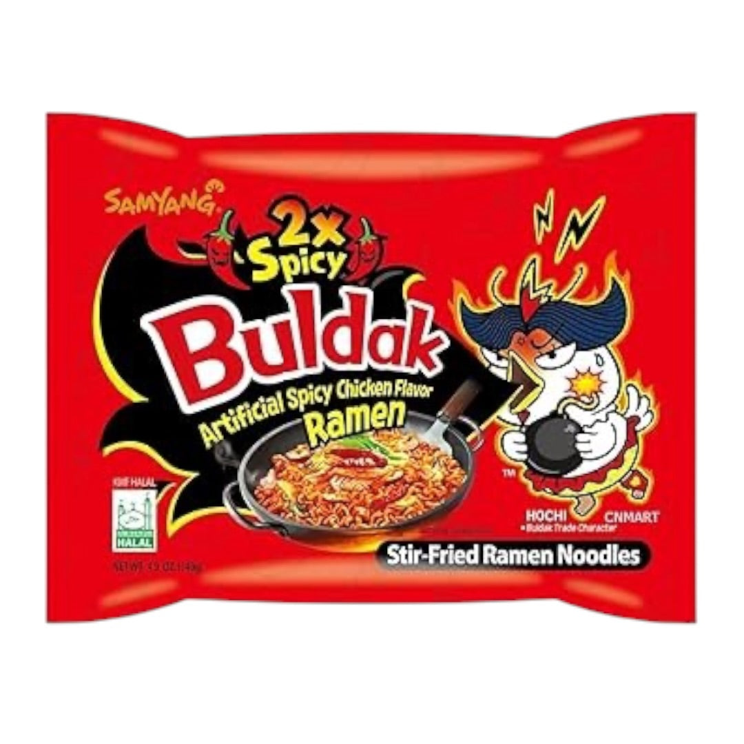 Samyang Buldak 2x Spicy Hot Chicken Flavour Ramen 140g