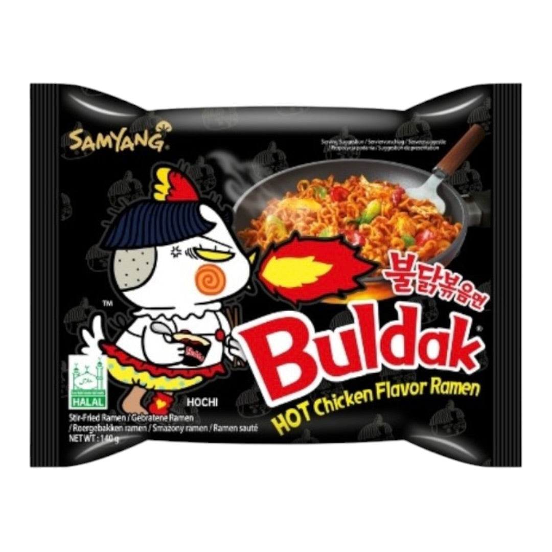Samyang Buldak Original Hot Chicken Flavour Ramen 140g