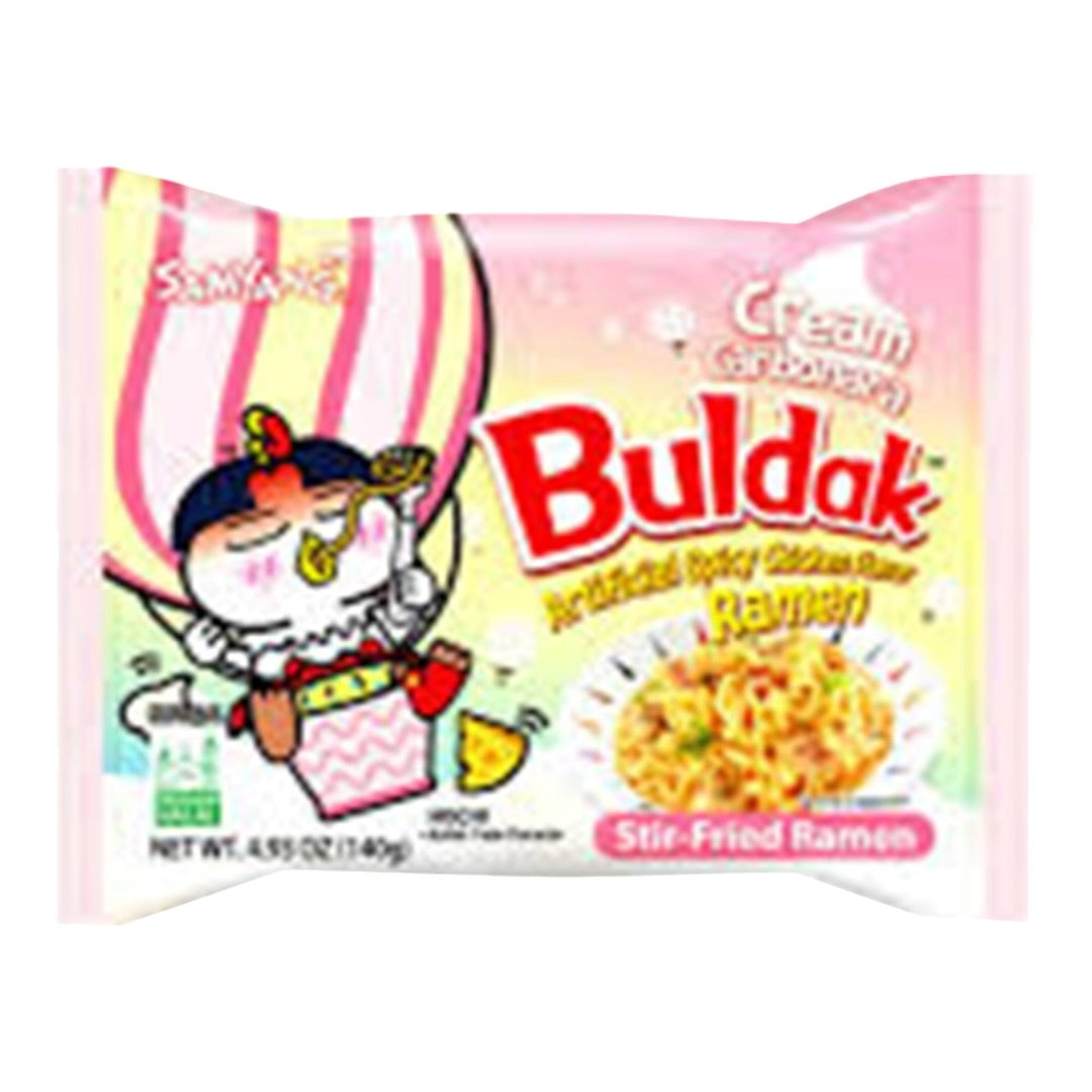Samyang Buldak Cream Carbonara Hot Chicken Flavour Ramen 140g