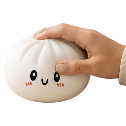 Dimsum Bao Night Light – Glowing Dumpling Lamp (15cm)