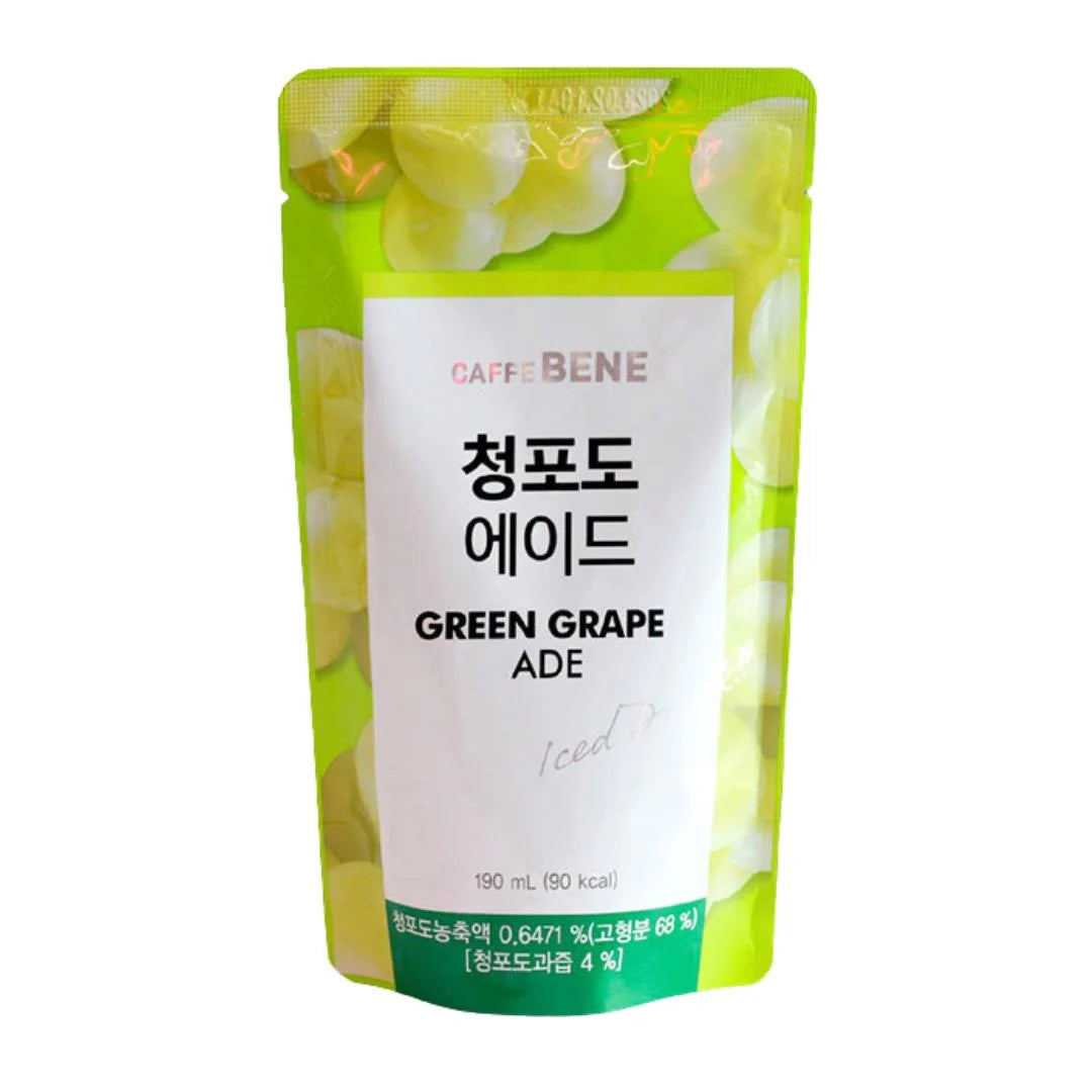 Caffe Bene Green Grape Ade (190ml)