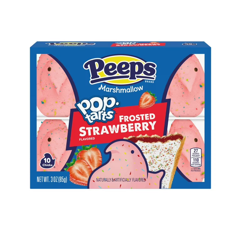 Peeps Pop Tarts Frosted Strawberry 10ct 85g