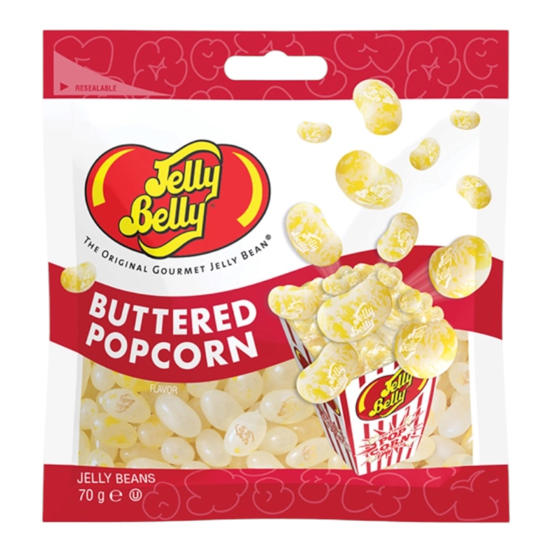 Jelly Belly Buttered Popcorn Jelly Beans 70g