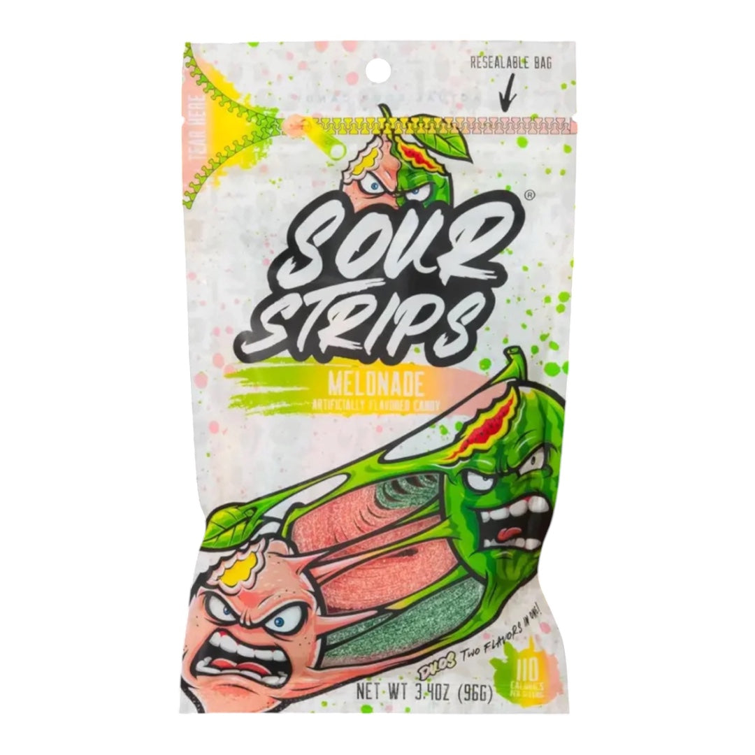 Sour Strips Melonade Candy 96g