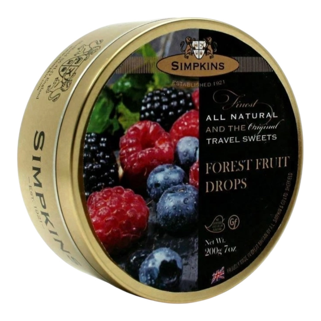 Simpkins Forest Fruit Drops Travel Sweets 200g