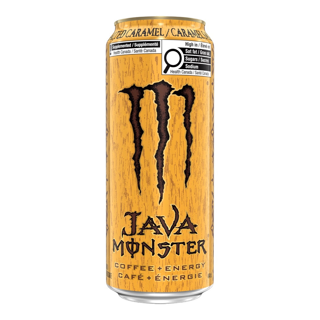 Java Monster Toasted Caramel Coffee + Energy 444ml