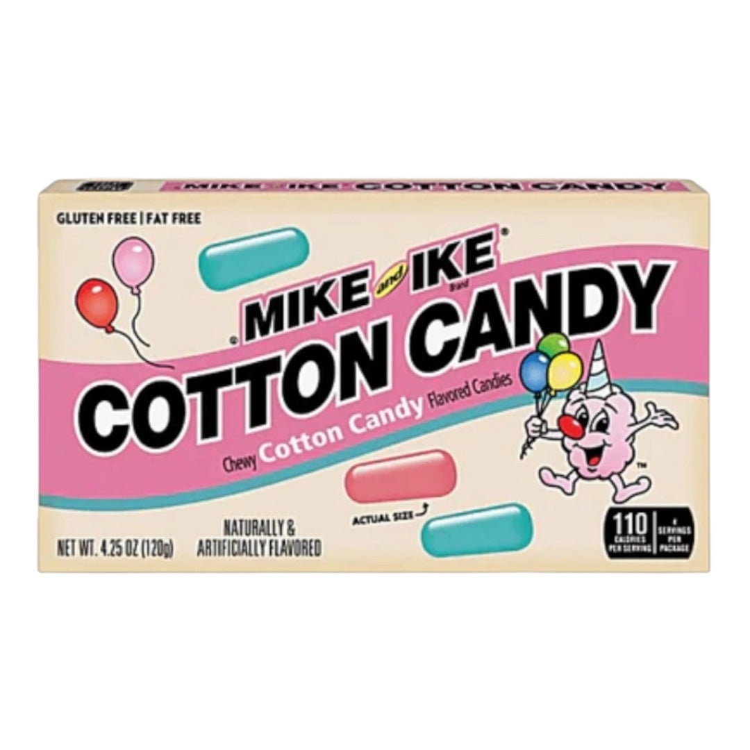 Mike and Ike Cotton Candy Chewy Candy 120g