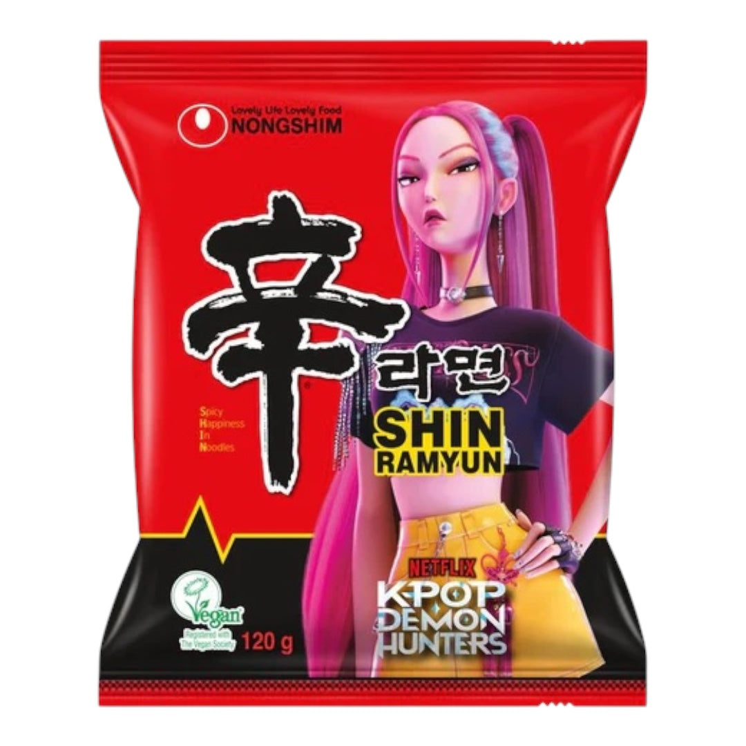 Nongshim Shin Ramyun Netflix K-Pop Demon Hunters Limited Edition Spicy Noodle 120g