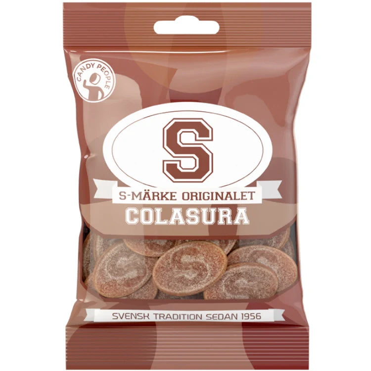 S-Märke Sour Cola 80g (Sweden)
