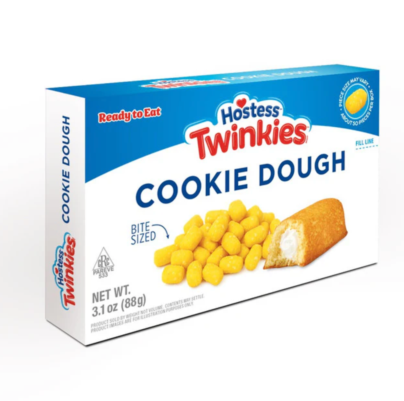 HOSTESS TWINKIES COOKIE DOUGH BITES THEATRE BOX 88G