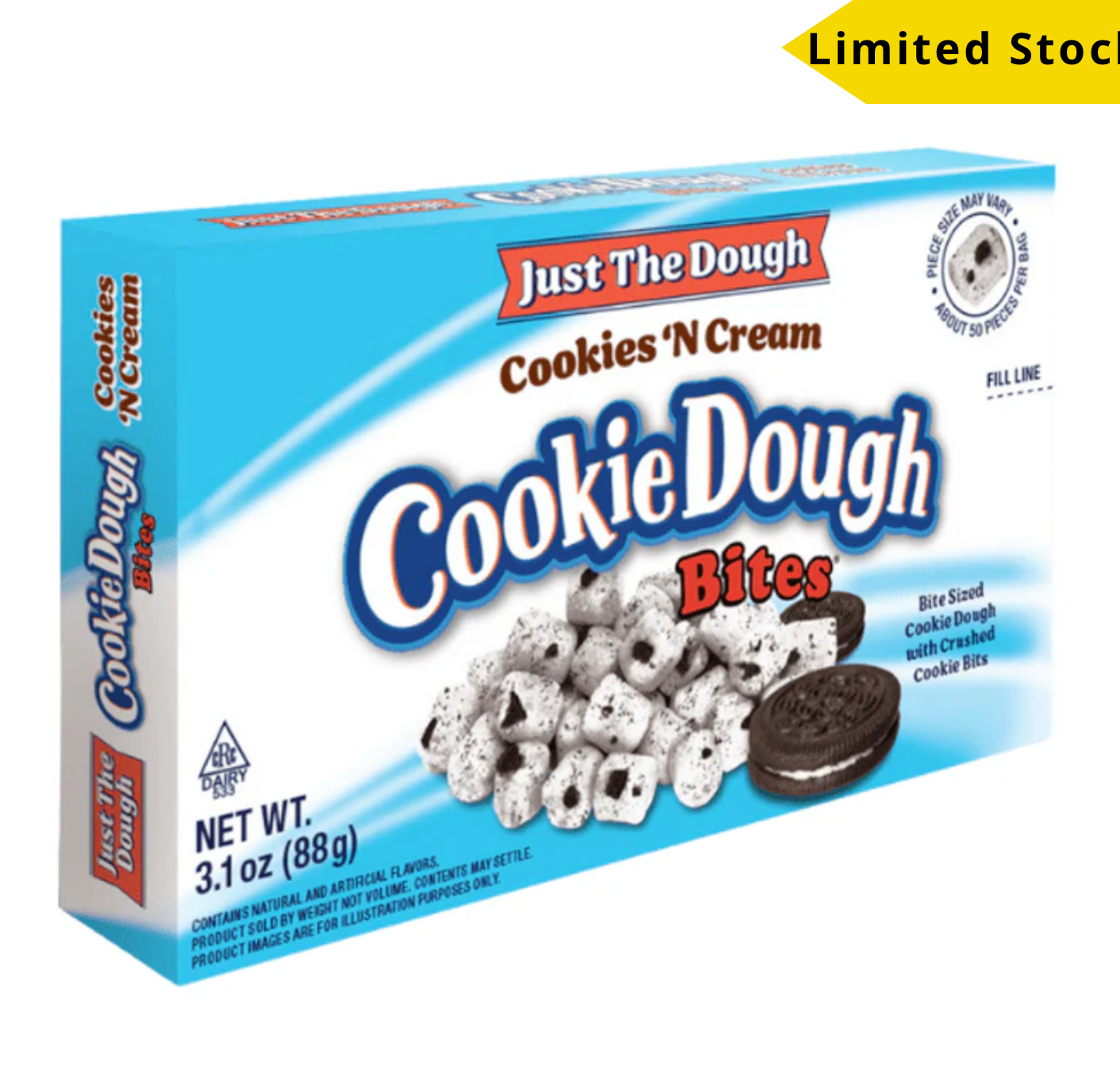COOKIE DOUGH BITES JUST THE DOUGH COOKIES &