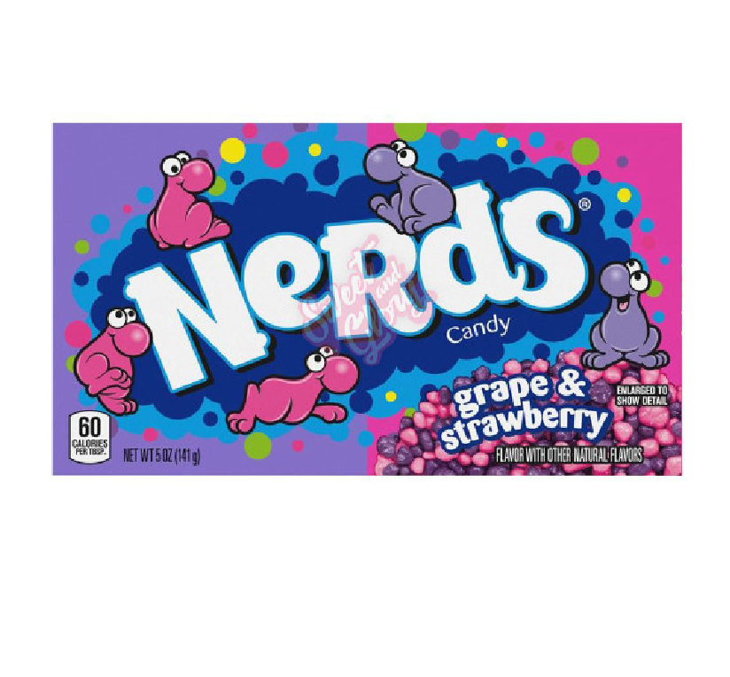 Strawberry &amp; Grape Nerds Theatre 141g