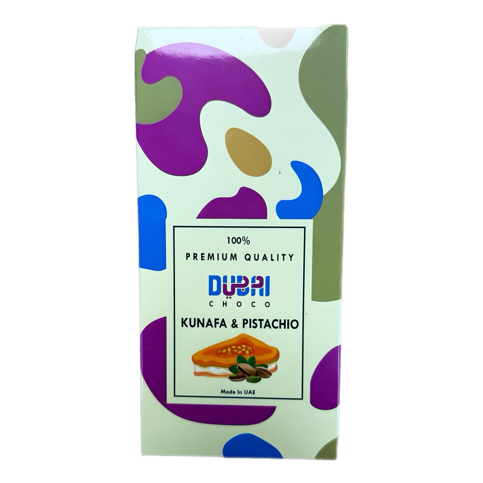 Kunafa Pistachio Dubai Chocolate Bar 175g