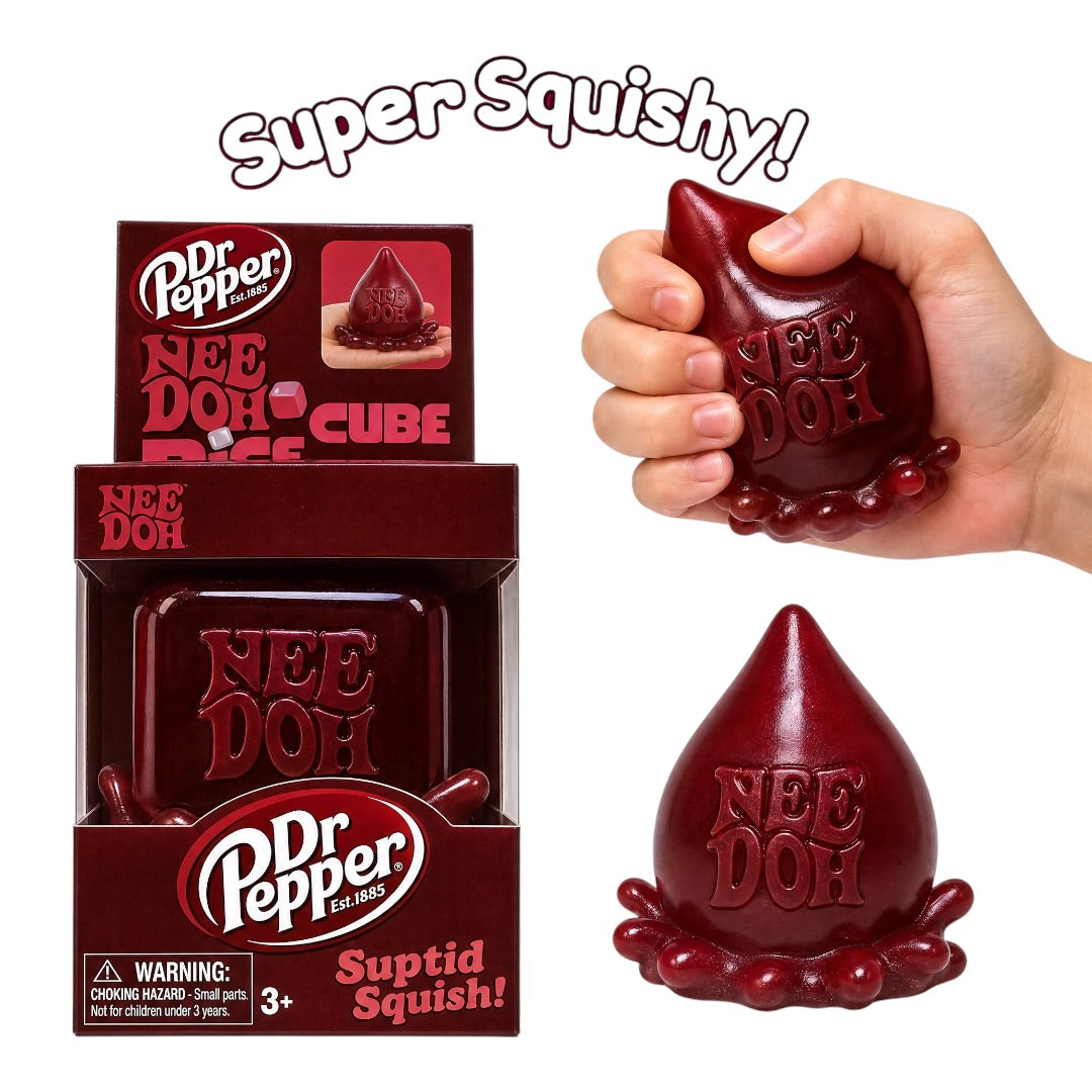 Dr Pepper Nee Doh Nice Cube Super Squishy Stress Toy