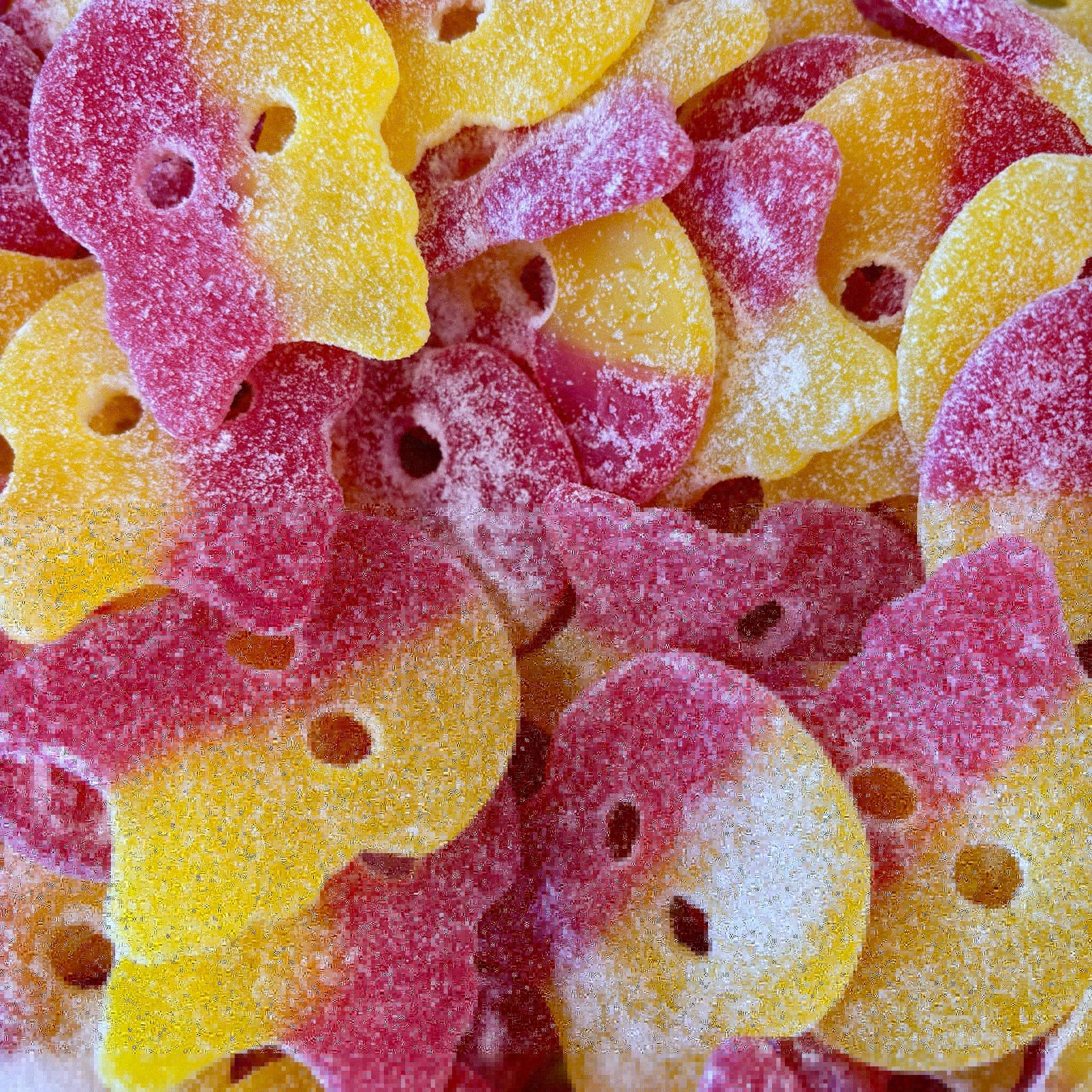 Bubs Giant Fizzy Sour Skulls 250g (Swedish)