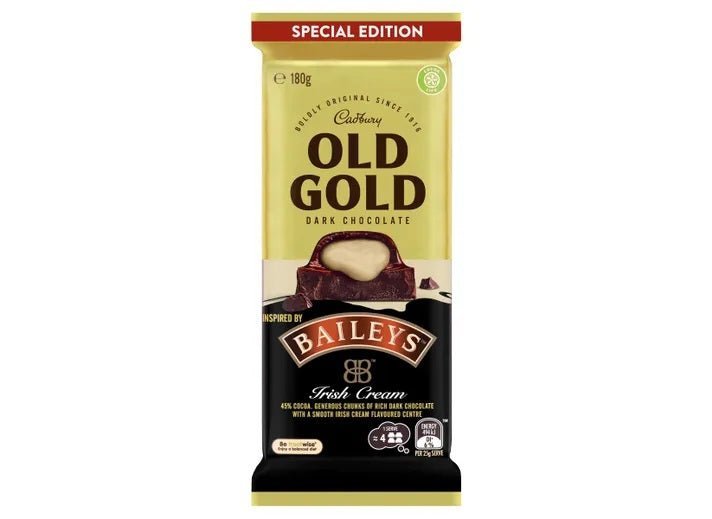 Cadbury Old Gold Baileys Original Irish Cream (Australia) 180g
