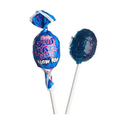 Charms Blow pops Blue Razz Berry 18g