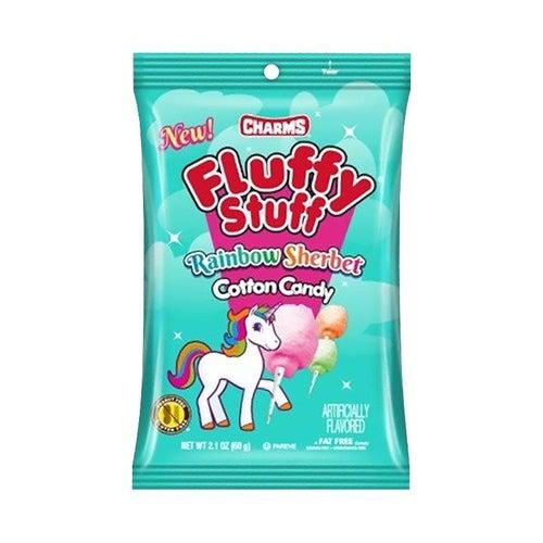 Charms Fluffy Rainbow Unicorn Cotton Candy 60g