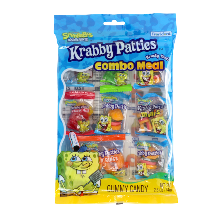 Krabby Pattie Combo Meal 74g