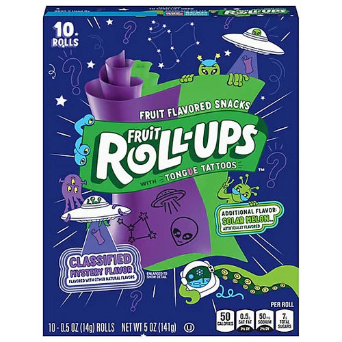 Fruit Roll-Ups Alien Encounters 141g