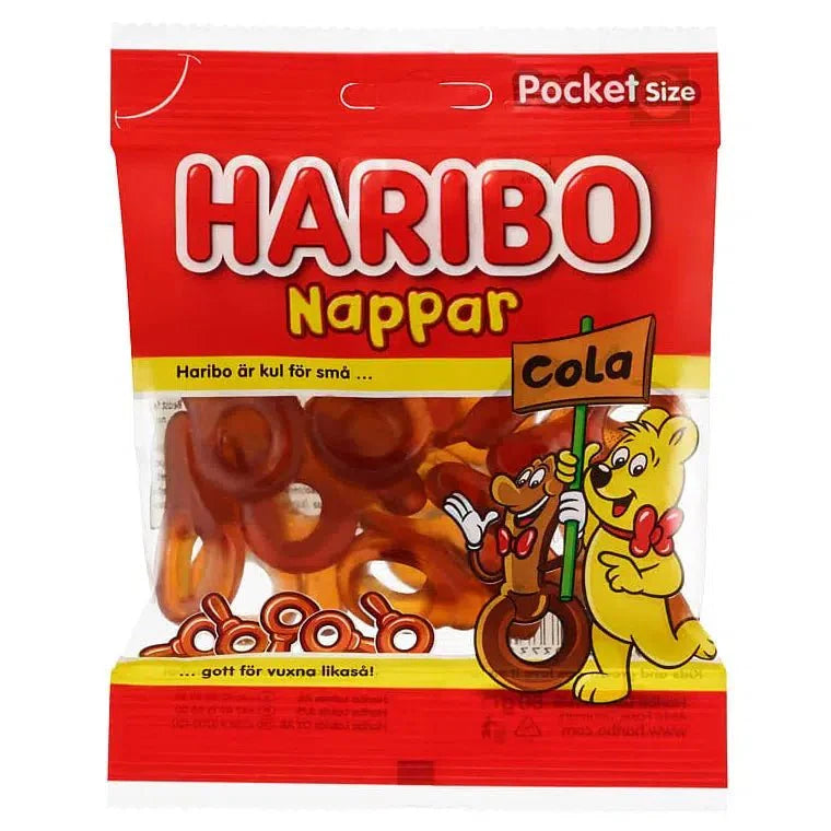 Haribo Pacifiers Cola (Sweden) 80g