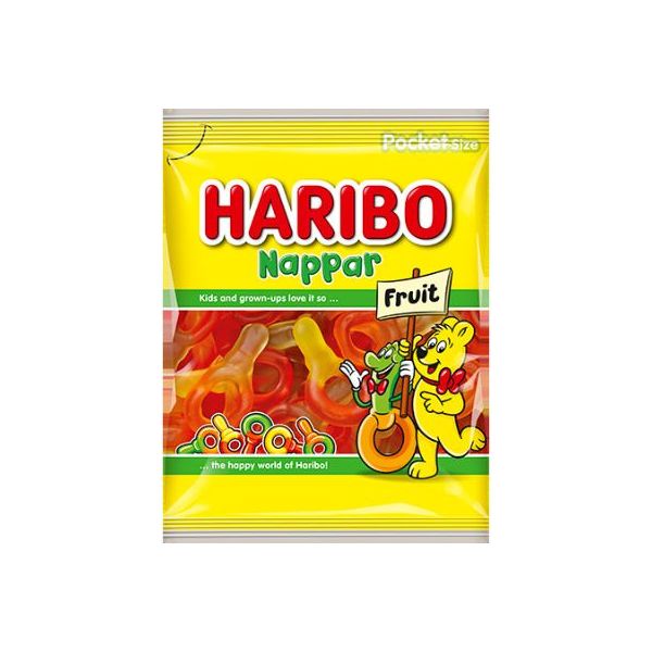 Haribo Pacifiers Fruit (Sweden) 80g