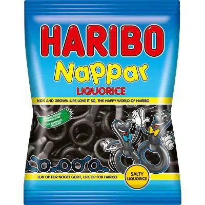 Haribo Pacifiers Liquorice (Sweden) 80g