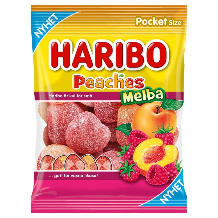 Haribo Peach Melba (Sweden) 80g