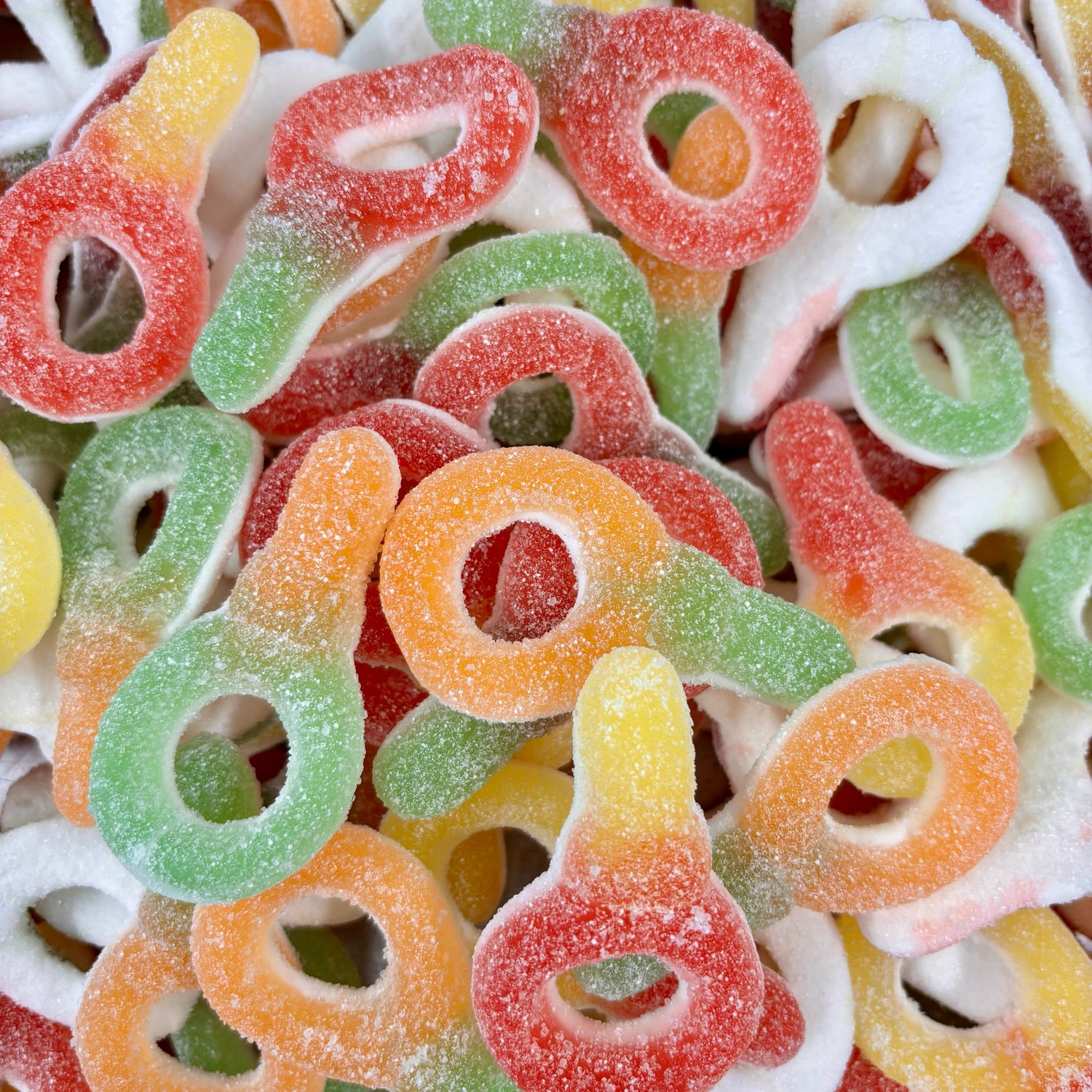 Haribo Stora Nappar Sur &amp; Skum Dummies 250g (Swedish)