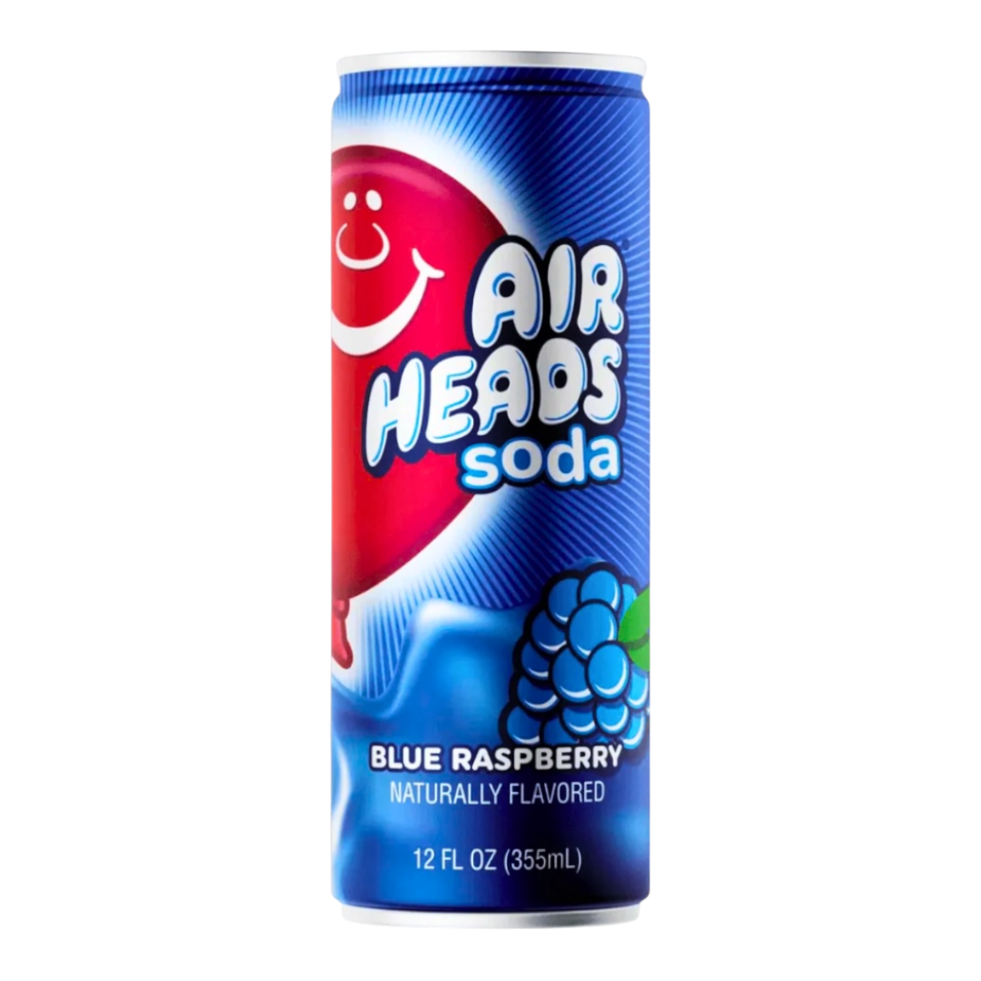 Airheads Soda Blue Raspberry 355ml can