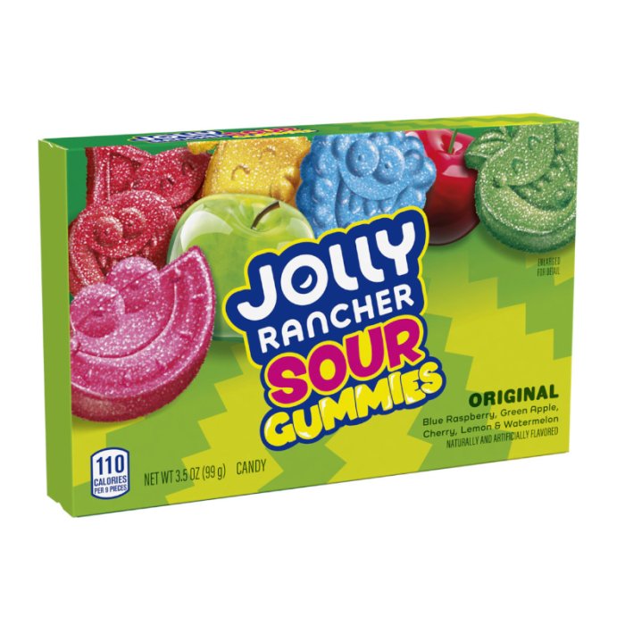 Jolly Ranchers Sour Gummies Theatre Box 99g