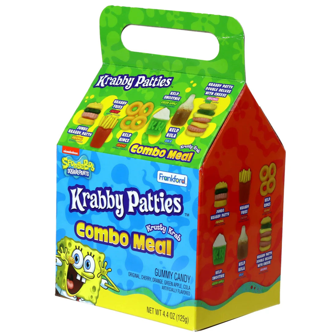 Krabby Patty Krusty Krab Combo Meal 125g  DAMAGED PACKAGING