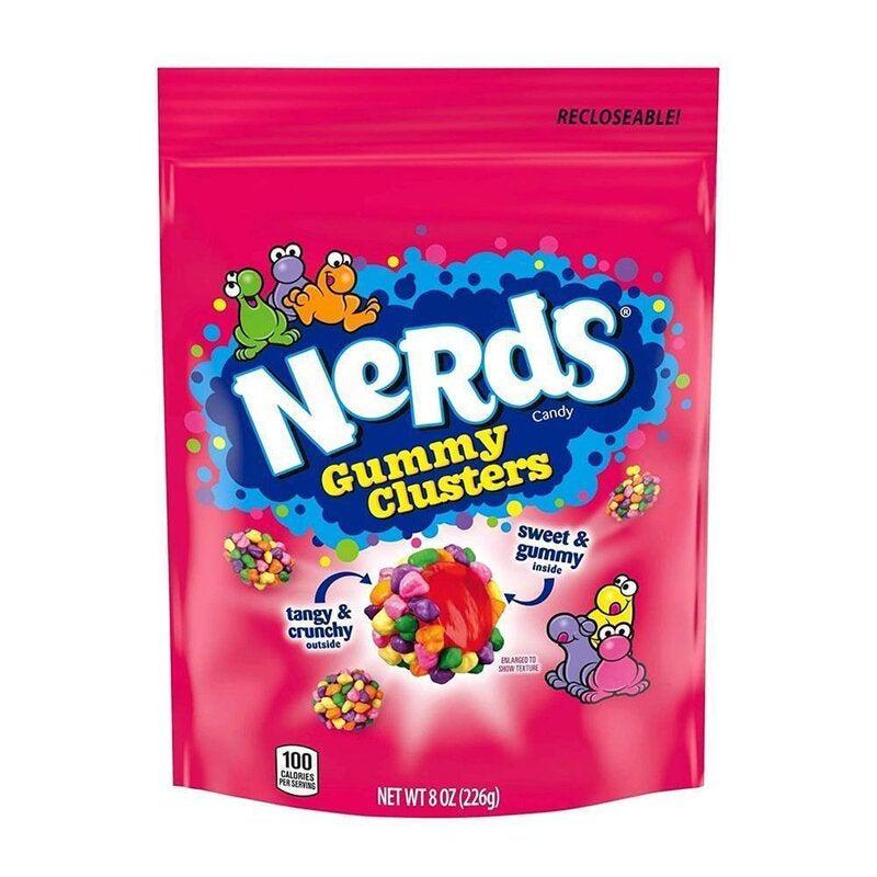 Nerds Gummy Clusters 227g  BEST BEFORE  NOVEMBER/ DECEMBER 2025