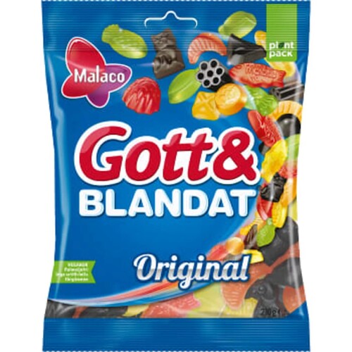 Malaco Gott &amp; Blandat Original Candy 50g (Sweden)
