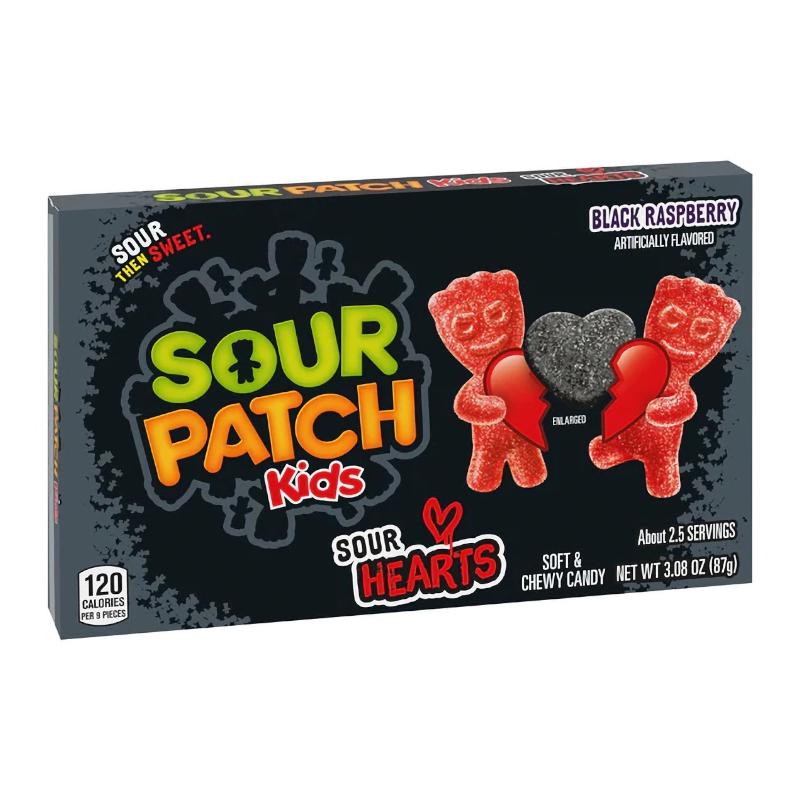 Sour Patch Kids Sour Hearts 87g