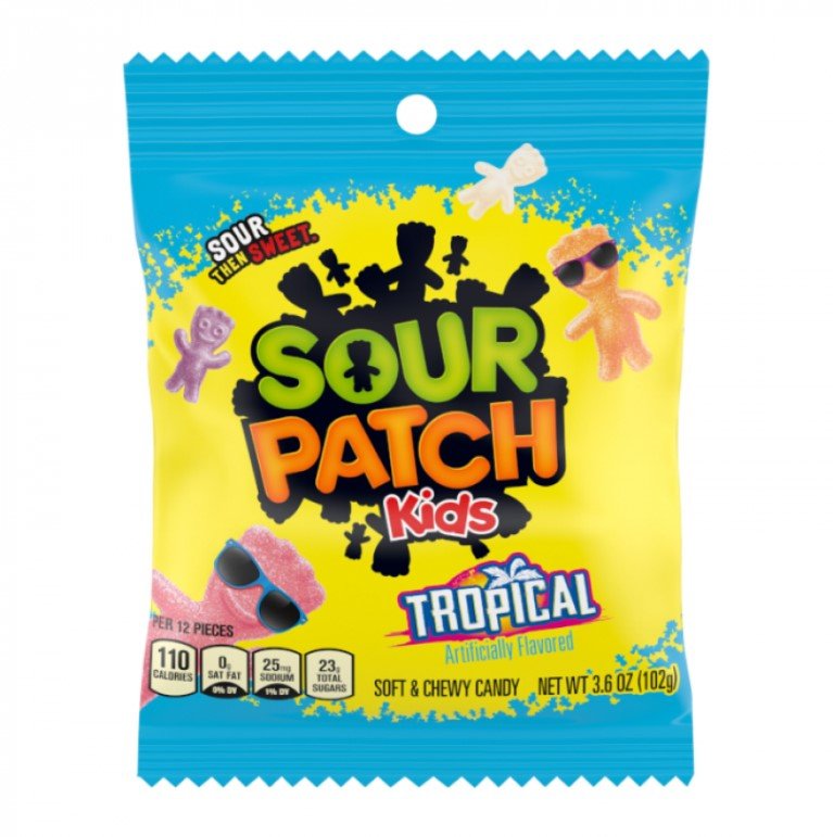 Sour Patch Kids Tropical Bag 102g