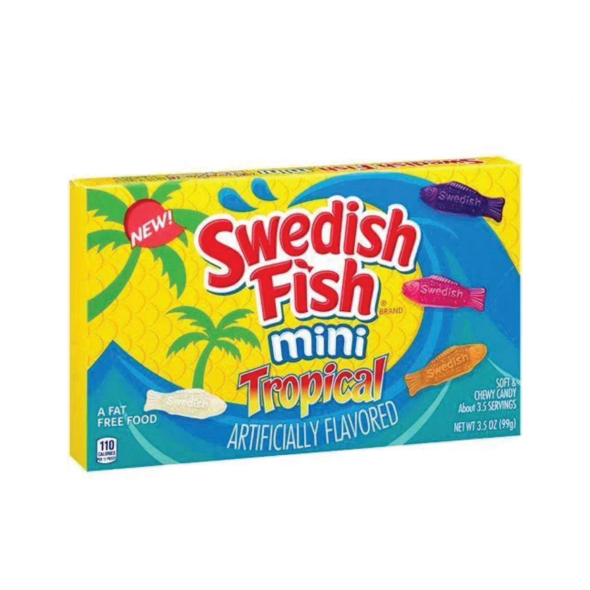 Swedish Fish Mini Tropical 99g