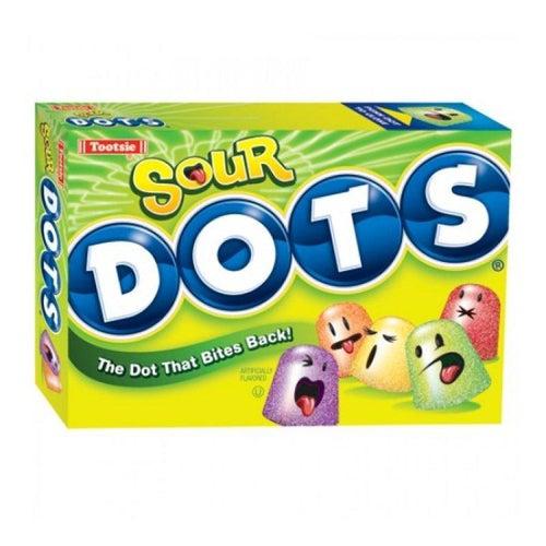 Tootsie Sour Dots Theatre Box 170 g – Tongue‑Tickling USA Sour Flavours