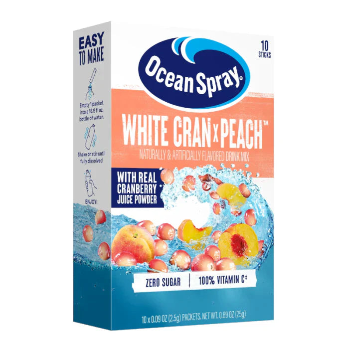 Singles-To-Go Ocean Spray White Cran x Peach 25g