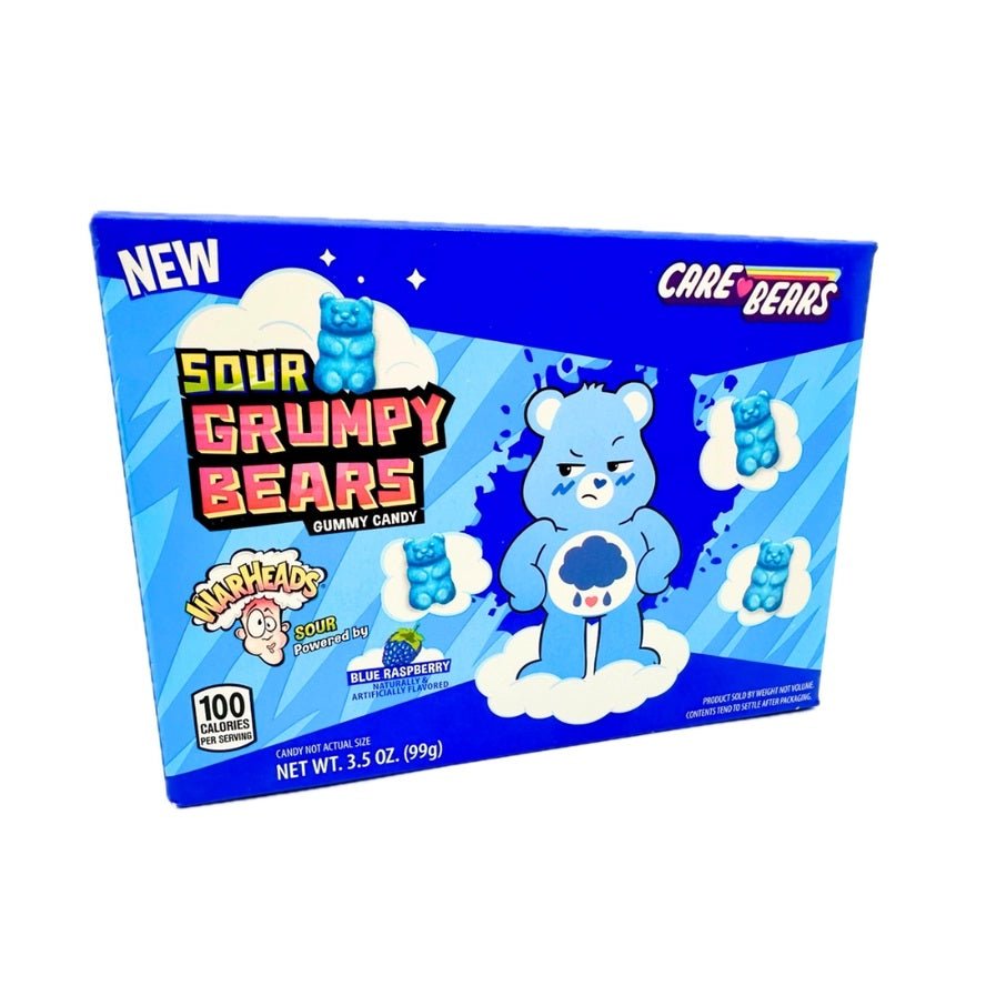 Warheads &amp; Care Bears Sour Grumpy Bears 99g