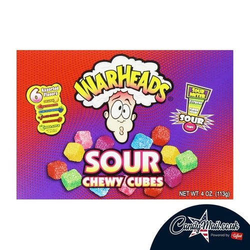 Warheads Chewy Cubes Theatre Box 113g