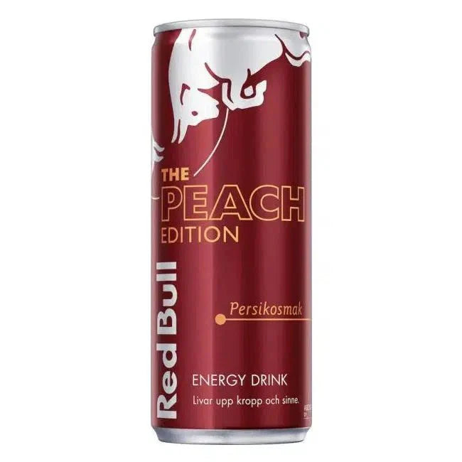 Red Bull Peach Edition (Sweden) 12 x 250ml | Candy Mail UK