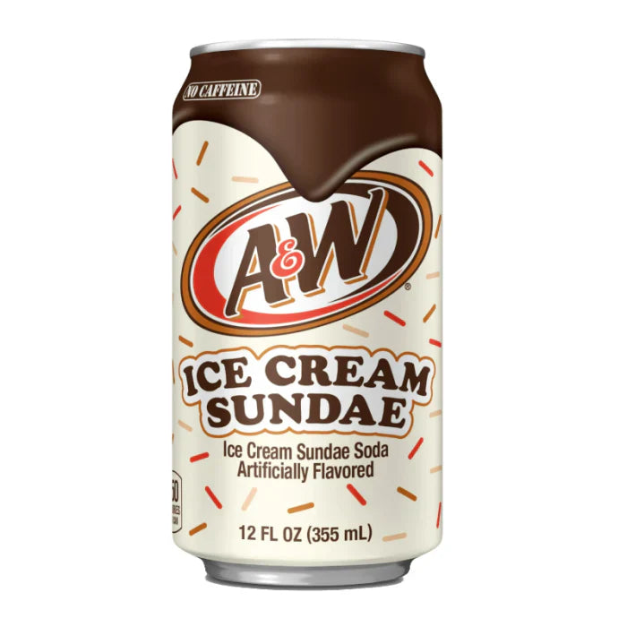 A&amp;W Ice Cream Sundae Soda 355ml